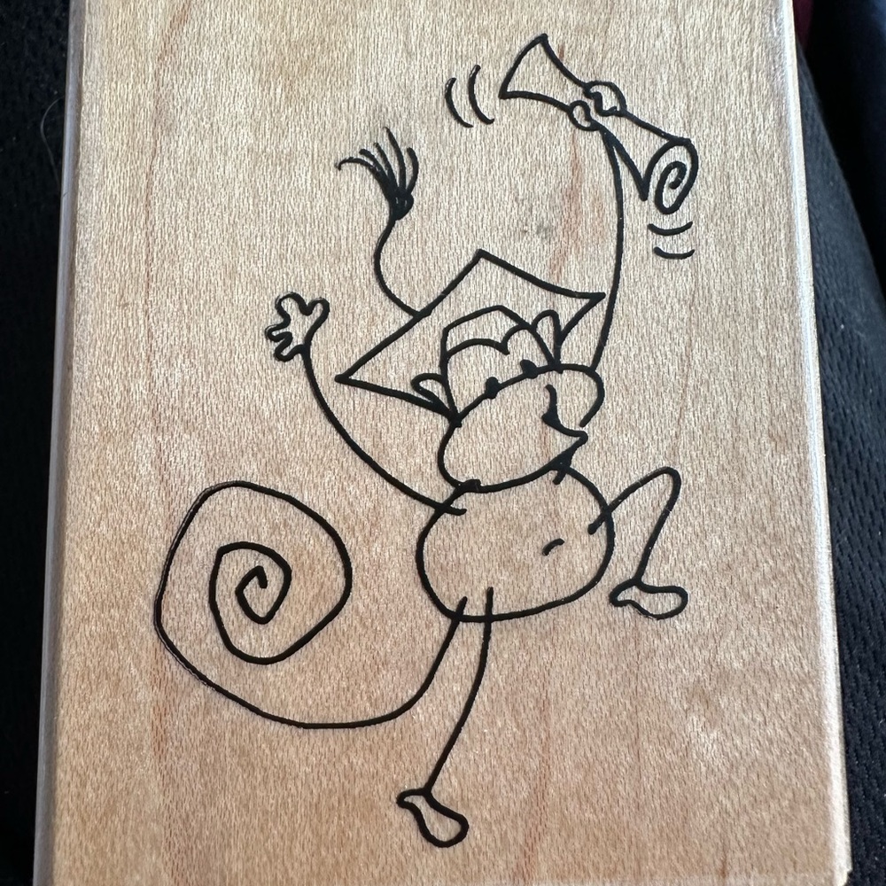 Stampendous! Changito Grad Rubber Stamp, NEW